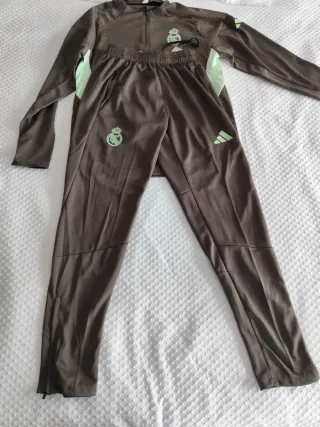 Chándal Adidas Niño Marrón y Verde