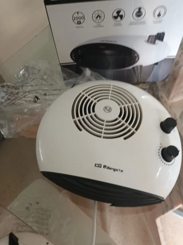 Calefactor Orbegozo Va solo 1 velocidad