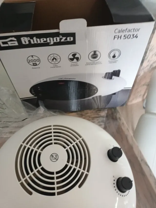 Calefactor Orbegozo Va solo 1 velocidad
