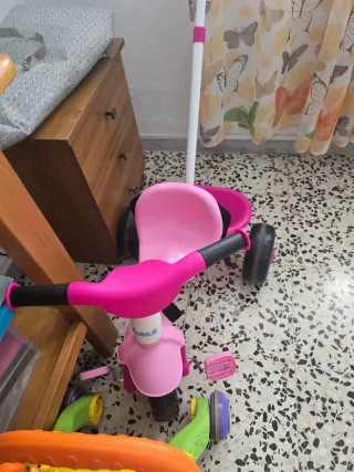 Bicicleta infantil rosa