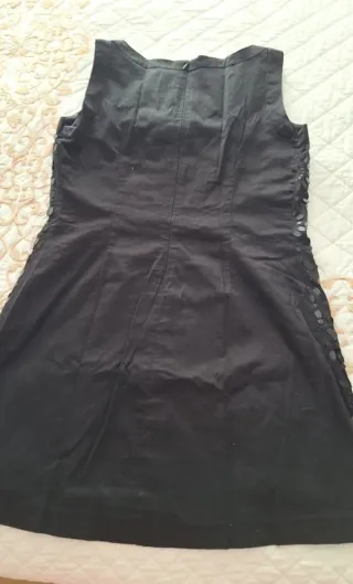 Minivestido fiesta lentejuelas negro