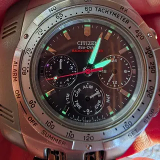 Citizen Spacemaster 9457 Solar Radio Controlado