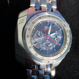 Citizen Spacemaster 9457 Solar Radio Controlado