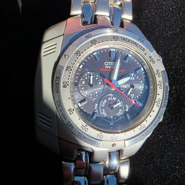 Citizen Spacemaster 9457 Solar Radio Controlado