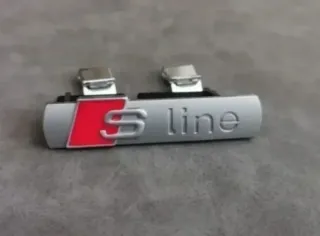 Logo Emblema Audi Sline de Parilla Calandra