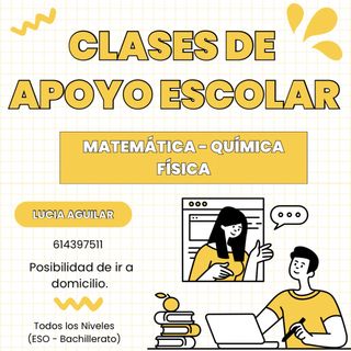 Clases particulares de matemática, física y químic