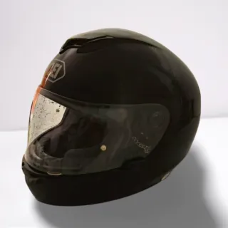Casco de moto negro SHOEI Watu RAID II