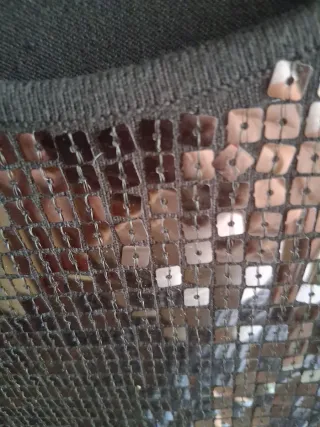 Tuin set en negro con lentejuelas ZENDRA ,