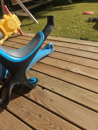 Patinete Globber 3 ruedas azul