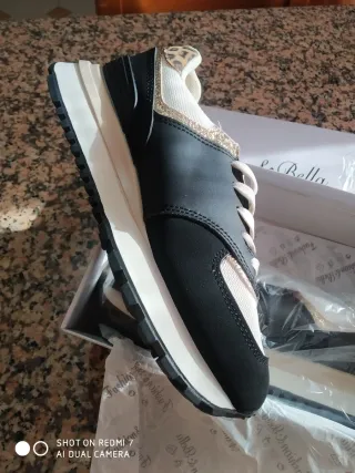 Scarpe Fashion & Bella nuove nere oro