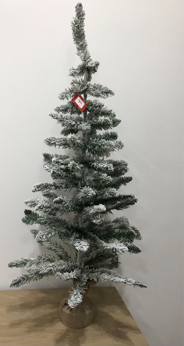 Albero di Natale bellissimo innevato da 120 cm