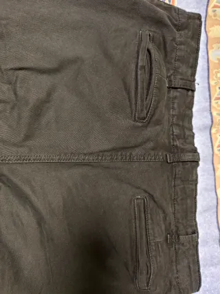 Pantalones Cargo Zara Negros