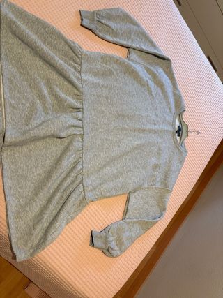 Vestido Sudadera Gris Primark