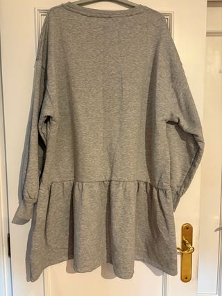 Vestido Sudadera Gris Primark