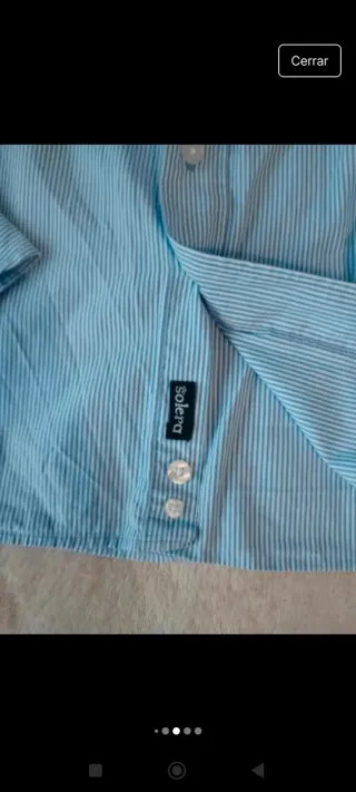 Camisa Solera Rayas Azules