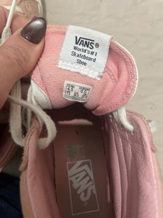 Vans Sk8-Hi rosas niña 36