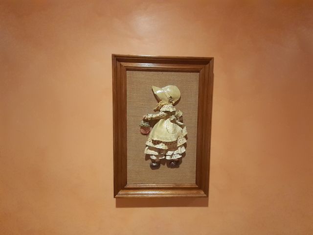 Quadro artigianale incorniciato 30 x 44 cm