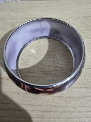 Pulsera ancha floral nueva