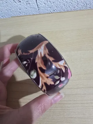 Pulsera ancha floral nueva