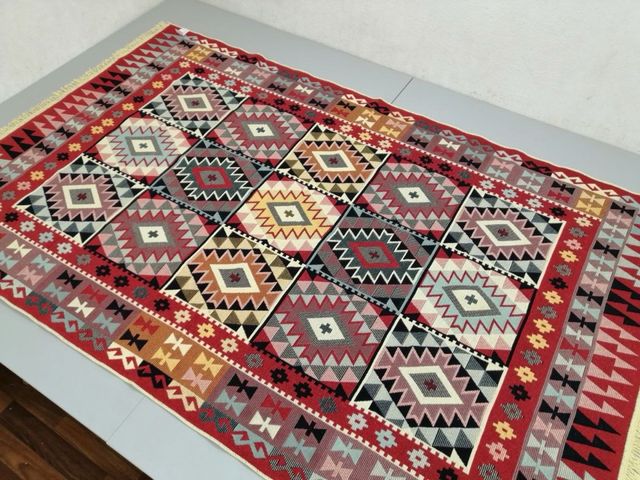 Tappeto Etnico in Cotone 160x250 cm