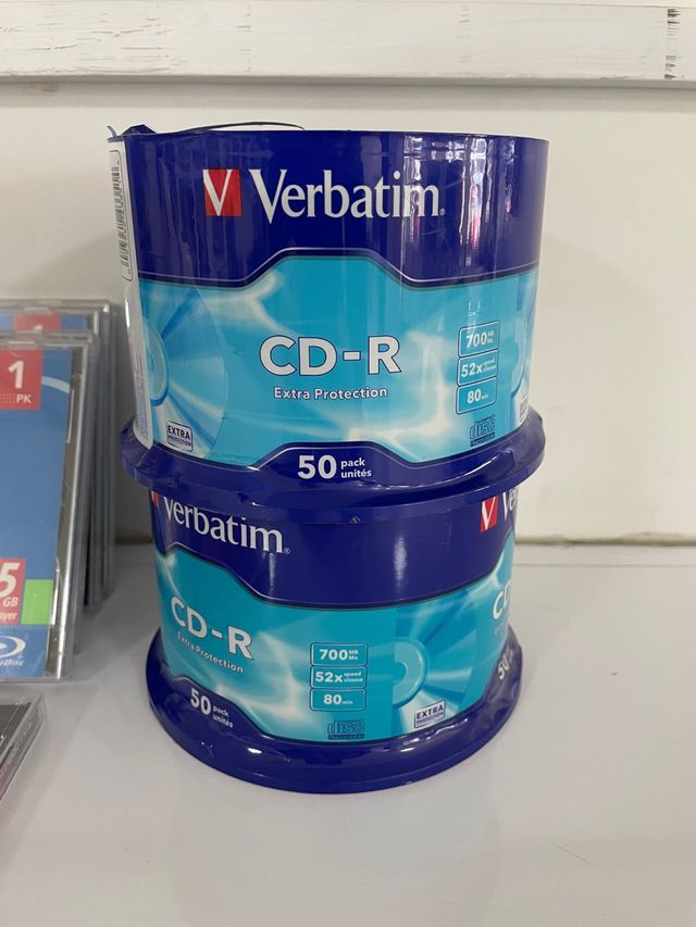 Lote 10 DVD-R Memorex + 25 DVD-R Panasonic