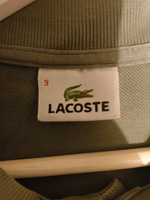 Polo Lacoste verde