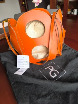Bolso Purificación García Naranja Sin Estrenar