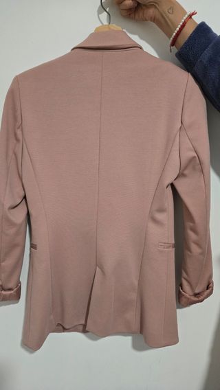 Chaqueta americana rosa palo