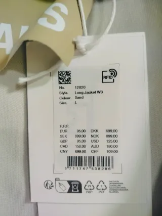 Chubasquero Rains Beige