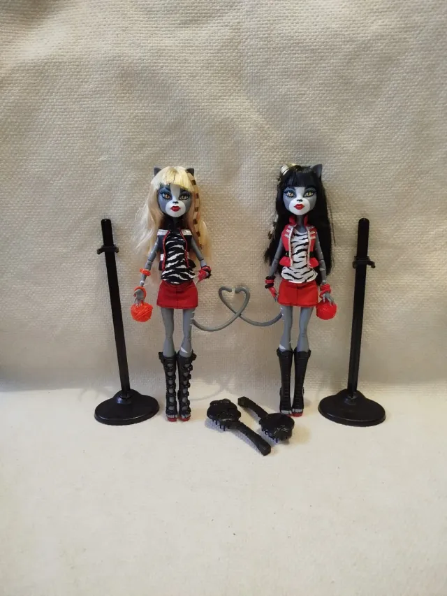 Meowlody y Purrsephone Monster High