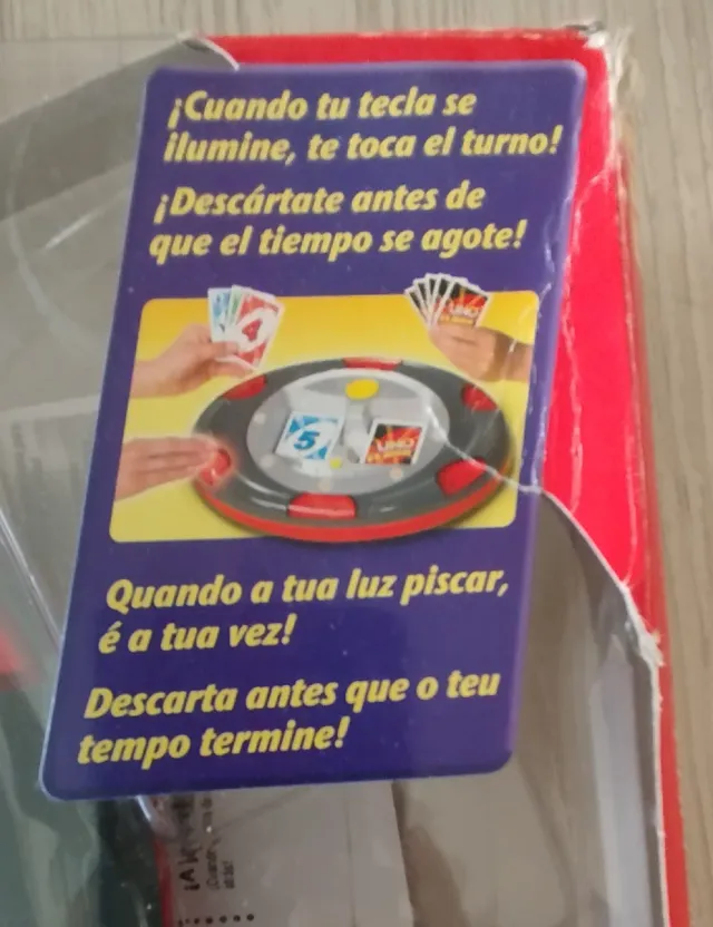 UNO Flash Juego de Mesa