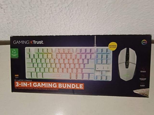 Pack Teclado y Ratón Gaming GX Trust
