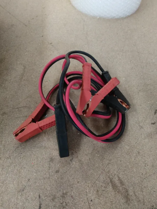 Pinzas de arranque coche