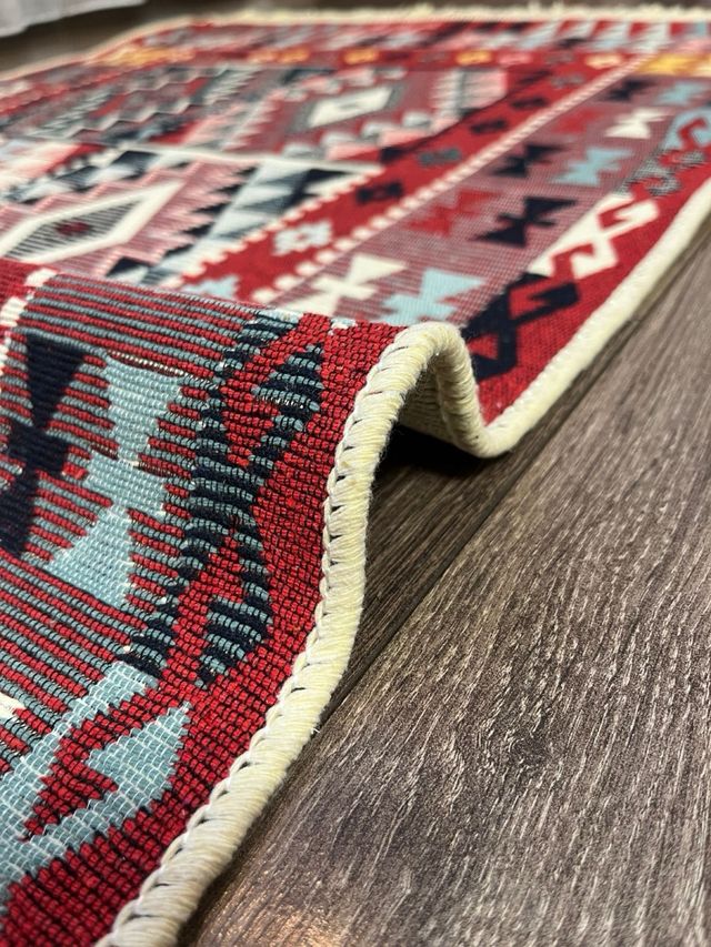 Tappeto in cotone etnico 80x150 cm