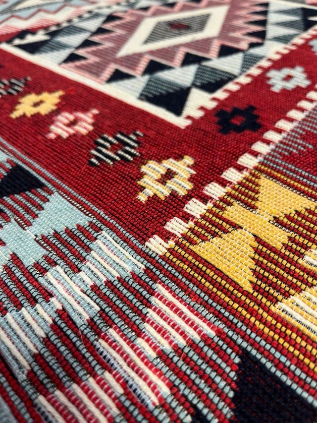 Tappeto in cotone etnico 80x150 cm