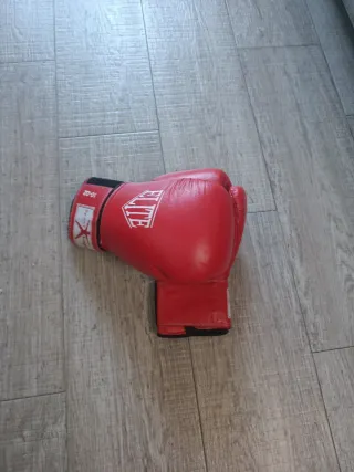 Guantes Boxeo Elite 10 OZ Rojos