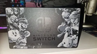 Nintendo Switch Edición Smash Bros ultimate.