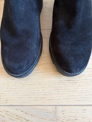 Botines de tacón negros