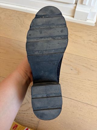 Botines de tacón negros