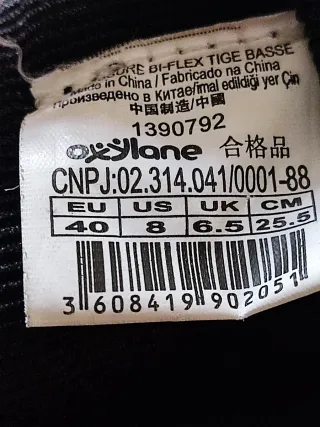 Scarpe da danza nere e argento