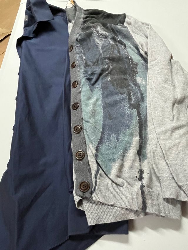 Lote Ropa Hombre Azul y Gris