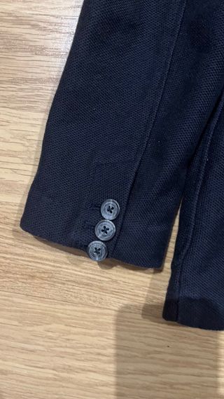 Americana niño Massimo Dutti negra Talla M