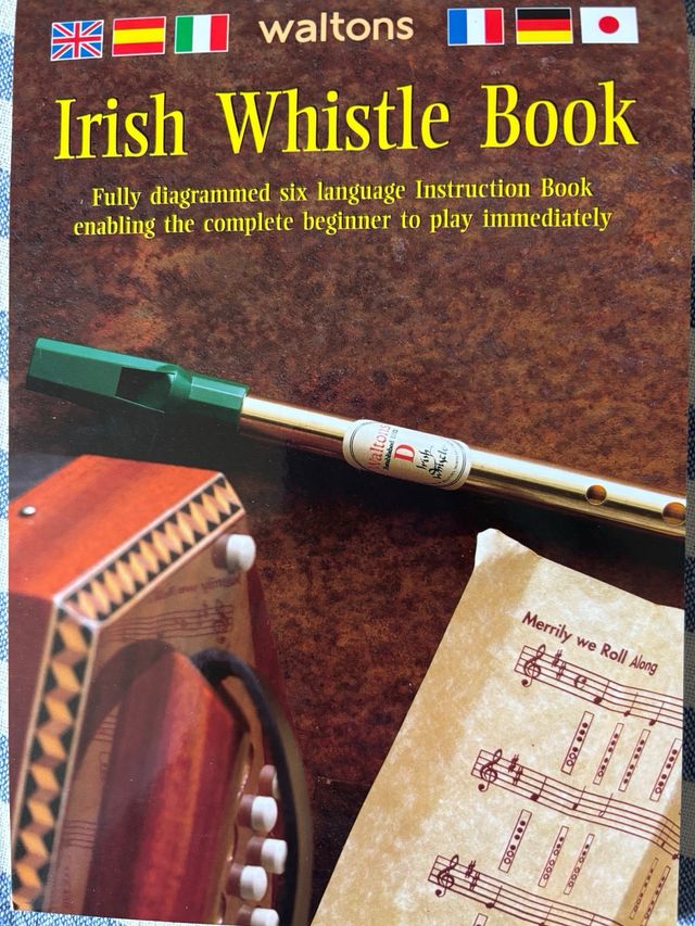 Tin Whistle Irlandés y Libro Instrucción Waltons