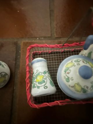 Set Olio Aceto Sale Pepe Cestino