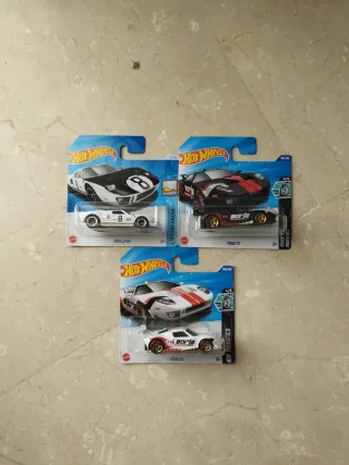 Lote 3 Ford GT Hot Wheels