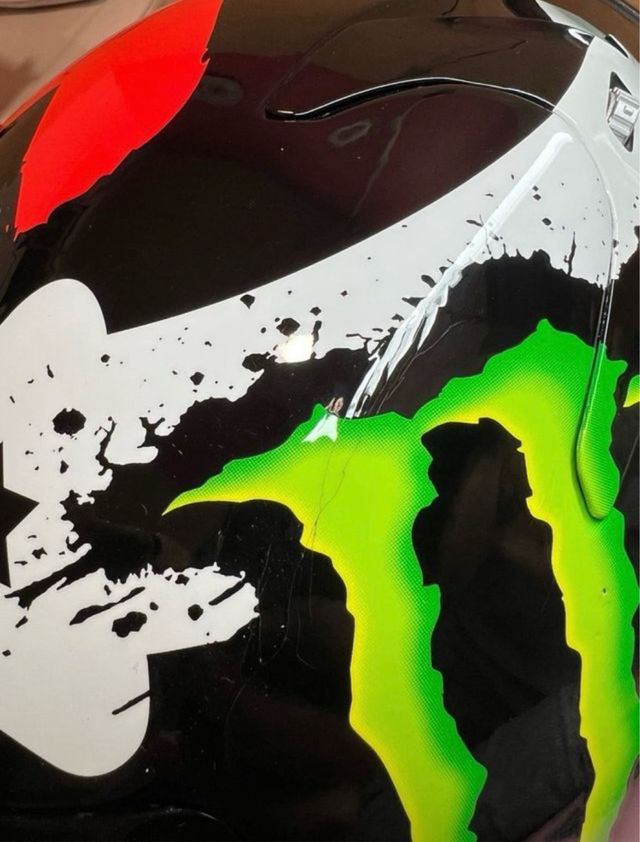 Casco Moto HJC RPHA 10 Plus Monster firmato da lui