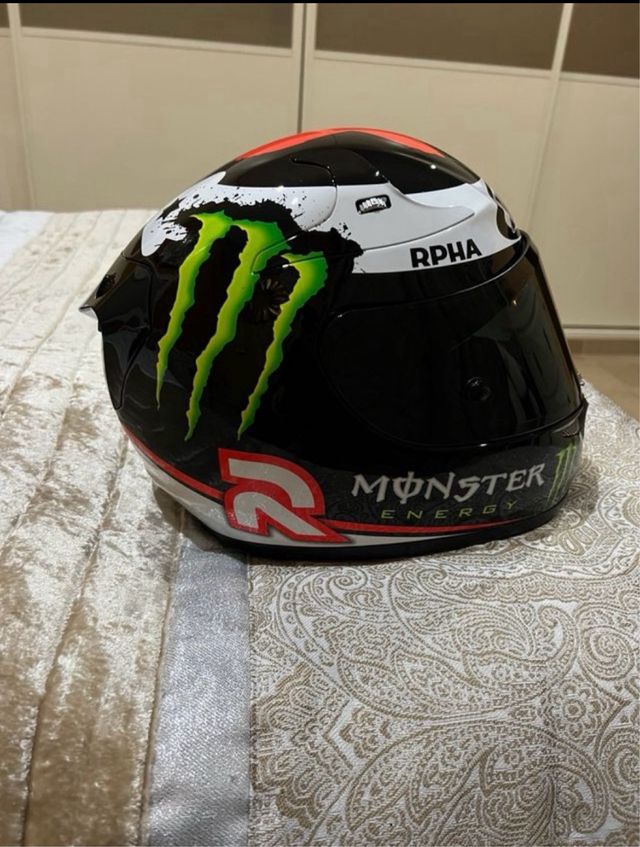 Casco Moto HJC RPHA 10 Plus Monster firmato da lui