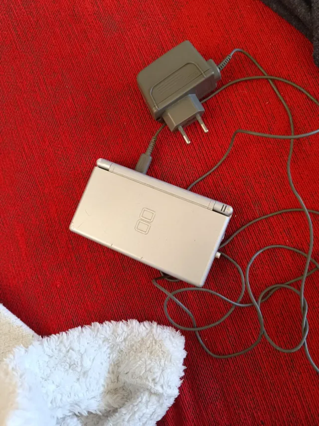 Nintendo DS Lite Argento con Caricatore