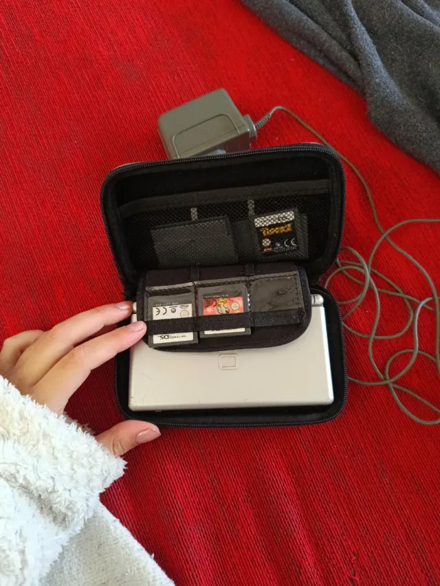 Nintendo DS Lite Argento con Caricatore