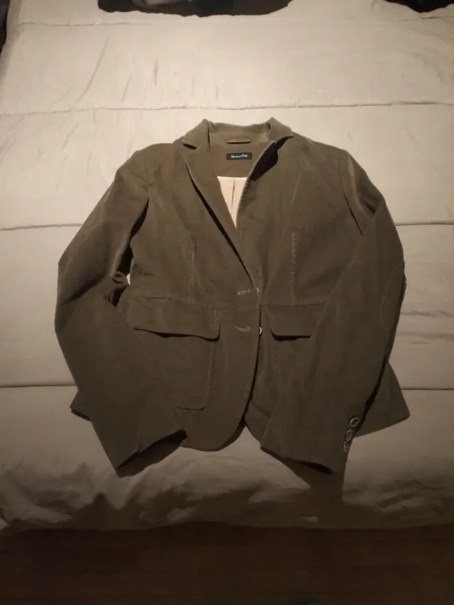 Chaqueta Massimo Dutti Verde Oliva